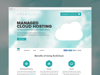 ArckCloud Homepage