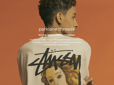 Parklane Threads app branding design graphic design illustration logo typography ui ux vector