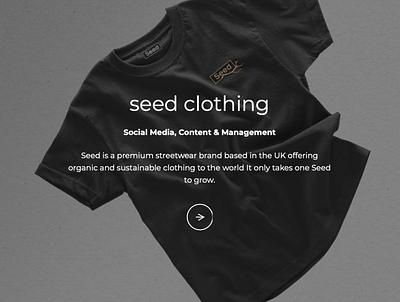 Seed Clothing branding design graphic design logo