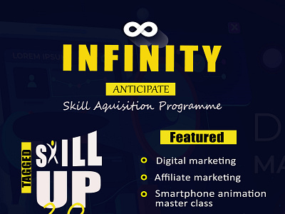 Infinity Flyer branding graphic design