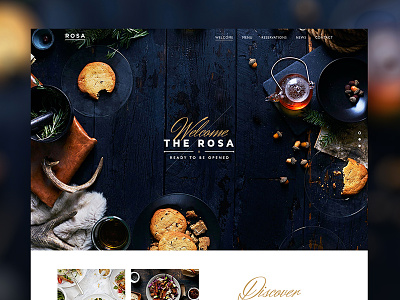 Rosa Restaurant Website