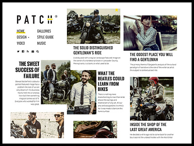 PATCH Magazine Theme blog magazine masonry newspaper pixelgrade theme typography wordpress