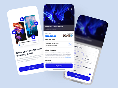 Eveno. An Event Booking Application booking design event event booking mobile app mobile application party uidesgn uiux venue