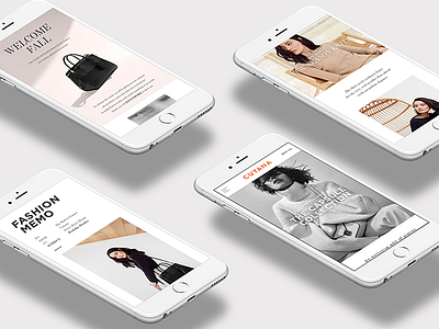 Cuyana Emailers digital email fashion layout