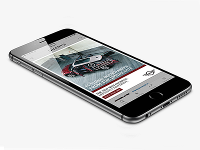 MINI Interactive ad advertising app car design illustrator interface mini ui