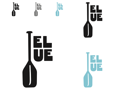 Elue Responsive Logo branding design graphic design identitydesign logo typography