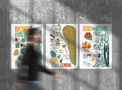 History of Screenprint Series branding design graphic design identitydesign illustration logo typography ui vector