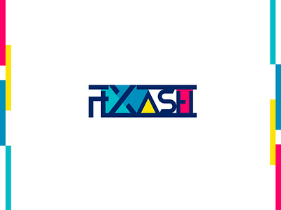 FLXASH LOGO branding color colorblend colorcolor colorful design geometric graphic design logo logodesigner minimal minimalism modern modernlogo simple