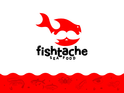 fishtache_sea food_brand identity