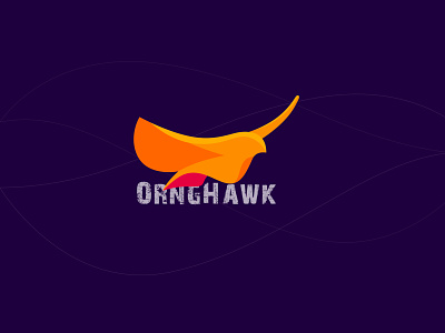 Orange Hawk Logo Mark