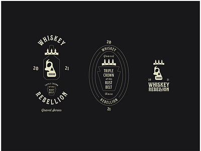 Whiskey Rebellion Brandiung badge branding design logo vector