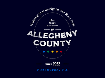 Allegheny Belt System - Badge 4