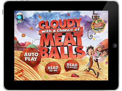 Cloudy with a Chance of Meatballs 2 Storybook