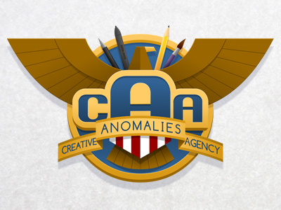 CAA - Creative Anomalies Agency logo mark