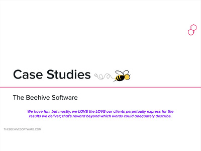 The Beehive Software, LLC: A couple case studies