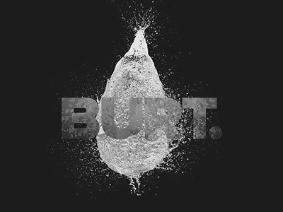 Burt Logo Experiment B/W