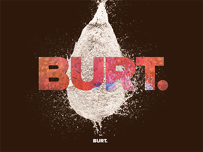 Burt Logo Experiment Color burt experiment logo sketch