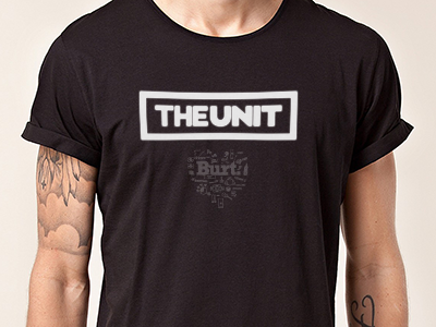 The Unit T-shirt brand burt heart illustration logo t-shirt the unit tshirt