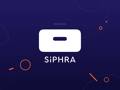 Siphra Logotype banking brand branding logo logotype orange siphra