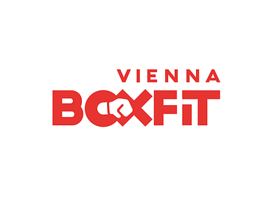 BoxFit Vienna Logo boxfit boxing design graphic logo type typography vienna
