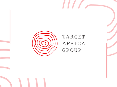 Target Africa Group (TAG) africa corporate design icon icondesign identity logo logodesign red target vector white