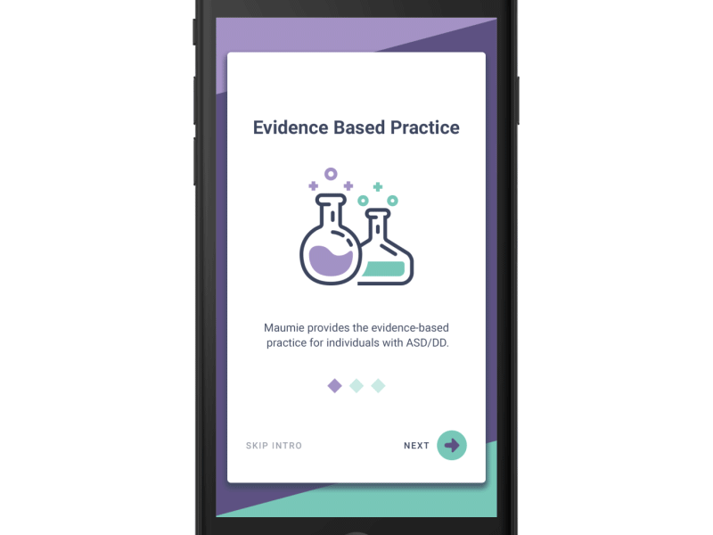 Intro Screens Flow WIP (GIF) by Filip Djokić on Dribbble