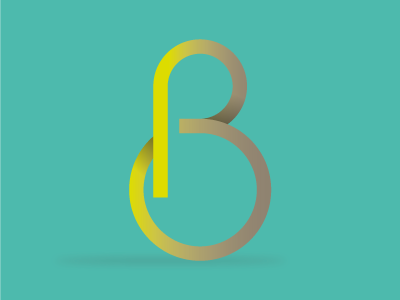 B logo monogram