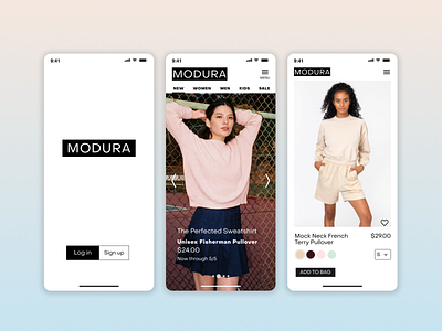 Modura - an e-commerce retail app