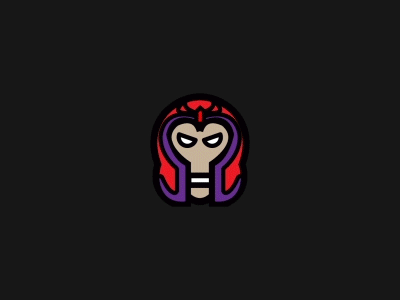 Magneto Sphere! loop gif movies cool fun supervillian superhero illustrator animation brand characters marvel