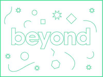 Beyond 3d agency animation brand cool fun gif green illustrator interactive loop video animation design