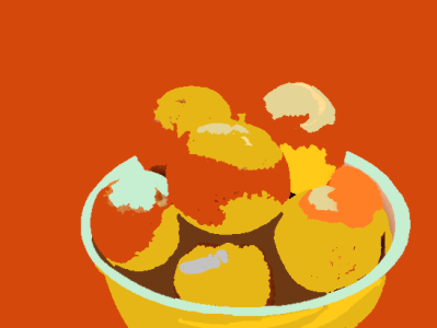 Sweets (ladoo) art color illustration