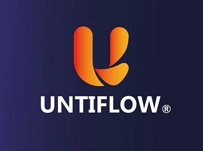 Integrated Visual Identity Design for UNTIFLOW brand identity branding company graphic design illustrator logo logo design