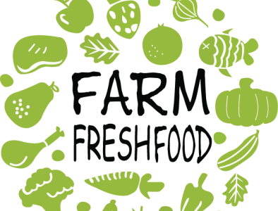 FARM FRESHFOOD design graphic design illustration logo nft nftart nftartist nftcommunity vector