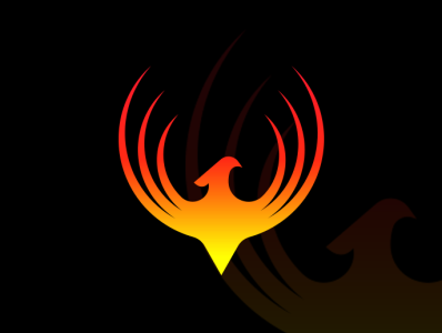 Phoenix bird fire phoenix red