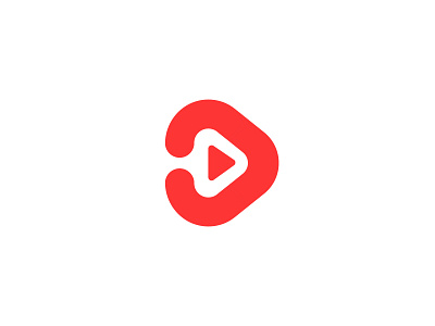 Play stream logo. Media logotype. (For sale) blogger broadcast button chanel design gaming icon logo logotype media minimal modern music play shape simple stream triangle video youtube