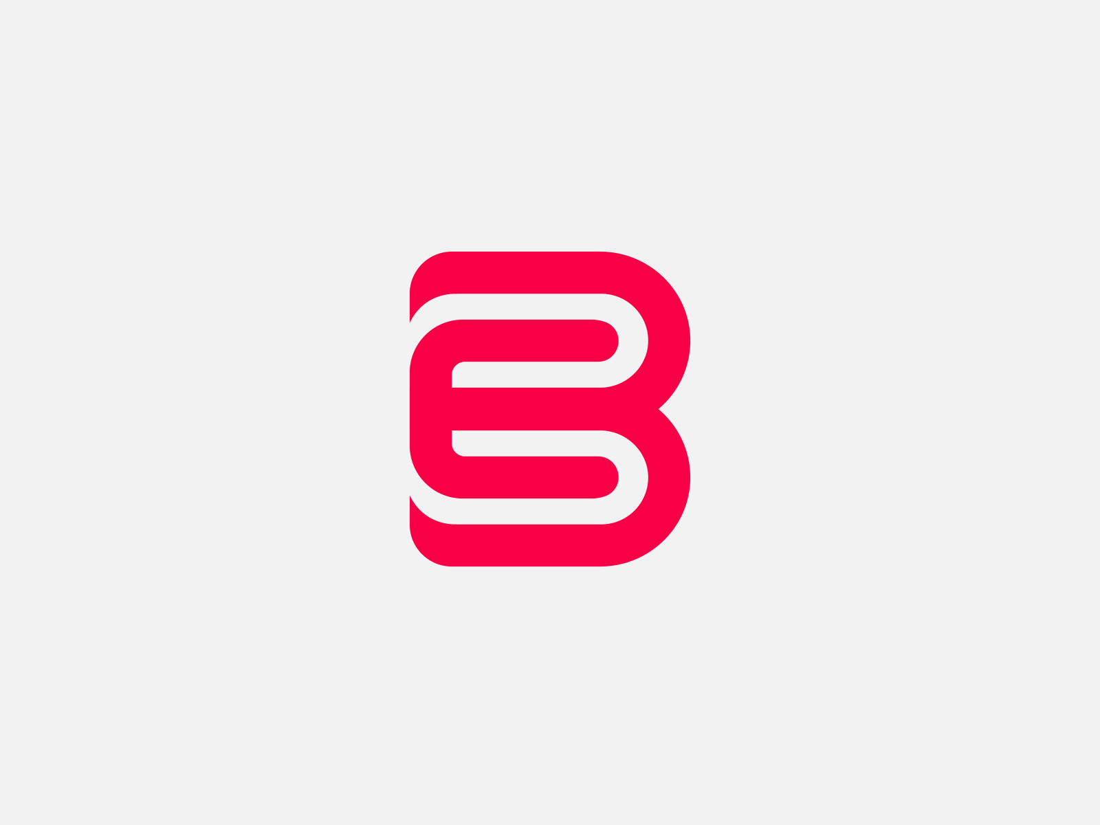 Minimalist B Letter Logo Vector Design. (For Sale) By Timon Art On Dribbble