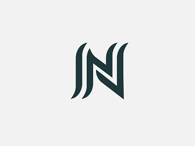 Minimalist N letter logo (For Sale)