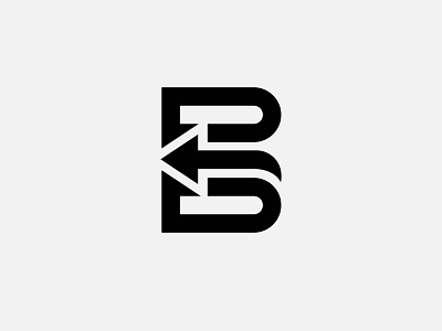 Letter B logo with arrow. (For Sale) arrow b brand identity clean delivery design elegant fast geometic icon letter logo logodesign logotype minimal minimalistic modern simple symbol vector