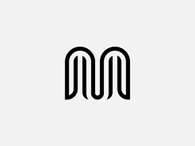 Linear M letter logo design. (For Sale) abstract clean company design elegant icon linear logo logotype luxury m mimimal minimal minimalist minimalistic modern sign simple symbol vector