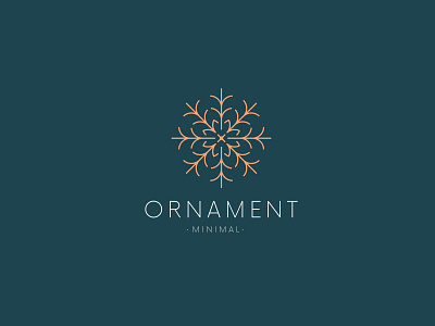 Abstract Linear Ornament Logo (For Sale)