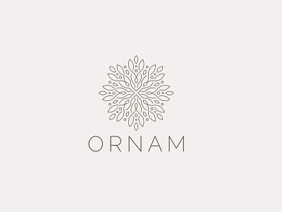 Elegant Floral Ornament Logo (For Sale!) abstract bio clean design eco elegant floral flower icon linear logo logotype luxury minimal modern ornament sign simple symetric vector