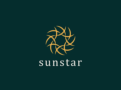 Sun Star Ornament Logo. (For Sale!) abstract circle clean design elegant geometric icon logo logotype luxury minimal modern ornament sign simple sun symbol symmetric tracery vector
