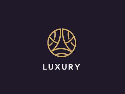 Luxury linear circle logo abstract circle clean elegant geometric icon icon design linear logo logo design logodesign logotype luxury mark minimalistic modern round sign simple vector