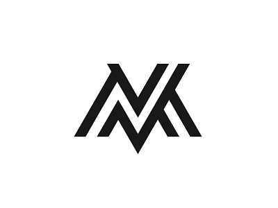 M letter linear logo icon (For sale) by Timon Art on Dribbble