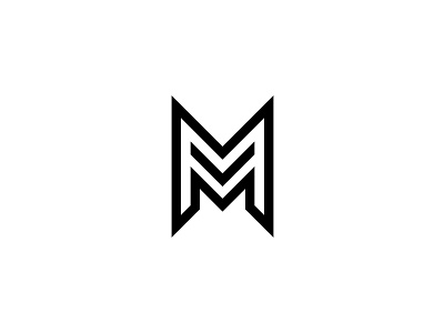 Modern M letter logo (For sale)