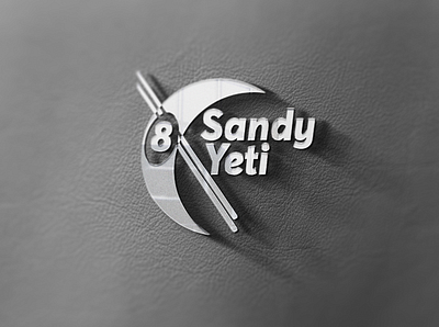 Billiards Logo ( Sandy Yeti ) branding design graphic design logo vector