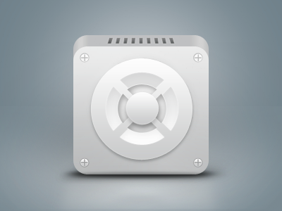 Car Tweeter (?) icon rebound tweeter experiment car sound iphone screw clean application minimal app