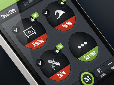 Manager Screen - UI app ui design iphone app navigation set ui ui design