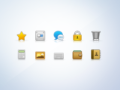 32px Icons (part03) 32px apple calculator contacts favorite general icons keyboard lock message money pictures star trash