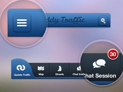 BT UI Facelift app bt buddy buddy traffic buddytraffic iphone app map traffic ui ui design ui ux